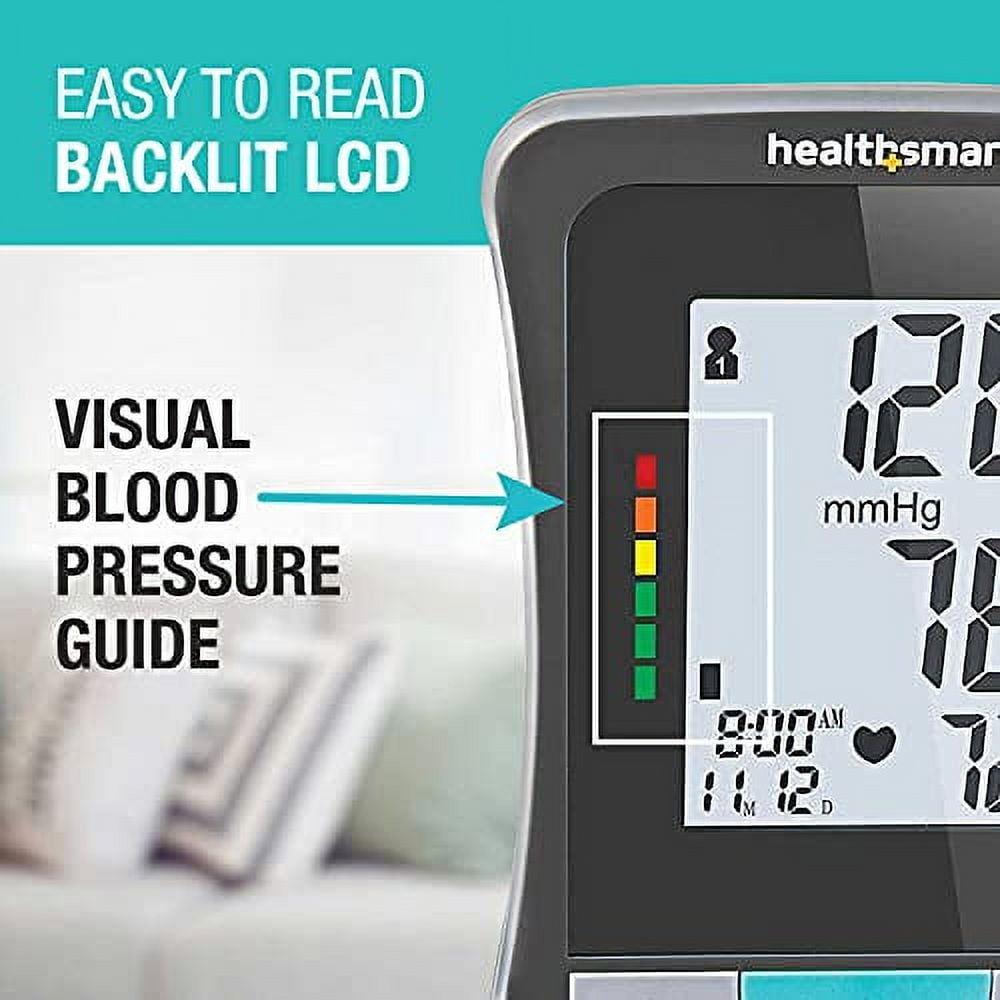 HealthSmart Digital Standard Blood Pressure Monitor with Automatic