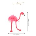 thumbnail image 3 of MOVTOTOP Pink Flamingo Marionette Puppet with Pull String for Performance Supplies and Plaything, 3 of 8