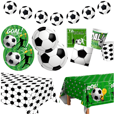 Football Birthday Party Decorations Tableware Set