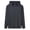 Black, variant on UPF 50+ Men’s UV Sun Protection Long Sleeve Performance Fishing Hoodie Hooded Shirts Dark Blue L