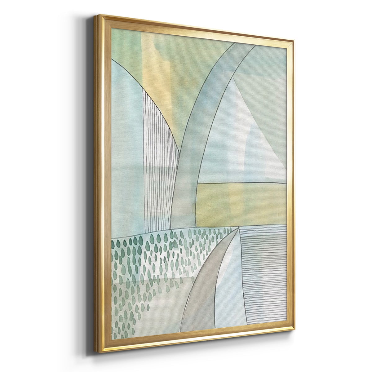 Mint Reflection II Premium Framed Print, in Gold, Black, or Silver - Ready to Hang