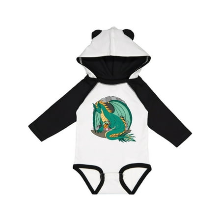 

Inktastic Dragon Princess Gift Baby Boy or Baby Girl Long Sleeve Bodysuit