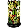 thumbnail image 2 of Amora Lighting  Tiffany Style Leaves & Berries Accent Table Lamp, 2 of 5