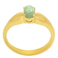 thumbnail image 3 of 18K Gold Over Brass Fire Opal Ring s.7 Jewelry RM-1763 TGR1040_D_7, 3 of 6