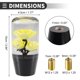 thumbnail image 5 of Ofertas Únicas Perilla de Cambio de Marchas Universal para Coche, Perilla de Cambio Manual Automático, Acrílico, 1 Juego Amarillo 10cm, 5 of 7