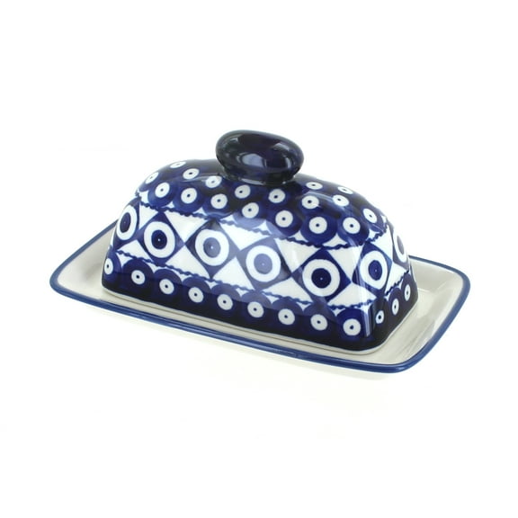 Blue Rose Polish Pottery Xandra Butter Dish