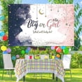 thumbnail image 4 of Gender Reveal Backdrop Watercolor Blue Pink Banner Boy or Girl What Will Baby Be Gender Reveal Decoration Twinkle Little Star Gender Reveal Phot, 4 of 5
