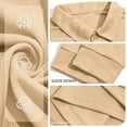 thumbnail image 6 of Trgacdwlo Polo Shirts for Men Breathable Long Sleeve Shirt Men Quick Dry Moisture Wicking Golf Polo Shirts for Men with Pocket Khaki XXXL, 6 of 9
