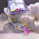 thumbnail image 1 of My Little Pony: La magia de la amistad Collar de color caramelo Caja periférica de dibujos animados Decoración Regalo de cumpleaños para niños, 1 of 2
