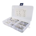 thumbnail image 1 of Miulika 150x 7 Sizes Cotter Pin Assortment, 304 Stainless Steel Split Pin Fastener Clips, 1 of 9
