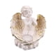thumbnail image 1 of Estatua de ángel de ala de resina LED parpadeante, portavelas, adornos, figurita de ángel para encimera de jardín, decoración de repisa para Estilo B Gloria estatua de ángel, 1 of 9