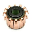 thumbnail image 1 of 23 x 8 x 17(18) mm 12P Teeth Copper Hook Type Electrical Motor Commutator, 1 of 9