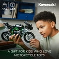 thumbnail image 4 of LEGO Technic Kawasaki Ninja H2R Motorcycle Toy for Build and Display, Kid's Room Décor, Collectible Building Set for Boys and Girls Ages 10 and Up, Scale Model Kit for Independent Play,42170, 4 of 8