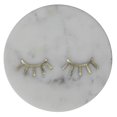 thumbnail image 1 of homeroots kitchen & dining 397892 Lashes Inlay Marble Serving Tray, 1 of 1