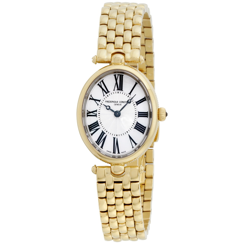 Frederique Constant - Frederique Constant Art Deco White Dial Ladies