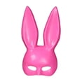 thumbnail image 1 of Máscara de conejo de Pascua Macarena portada de fiesta rosa, 1 of 8