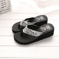 thumbnail image 3 of Babysbule Womens Slippers Women's Summer Sequins Anti-Slip Sandals Slipper Casual Indoor & Outdoor Flip-flops Shoes, 3 of 6