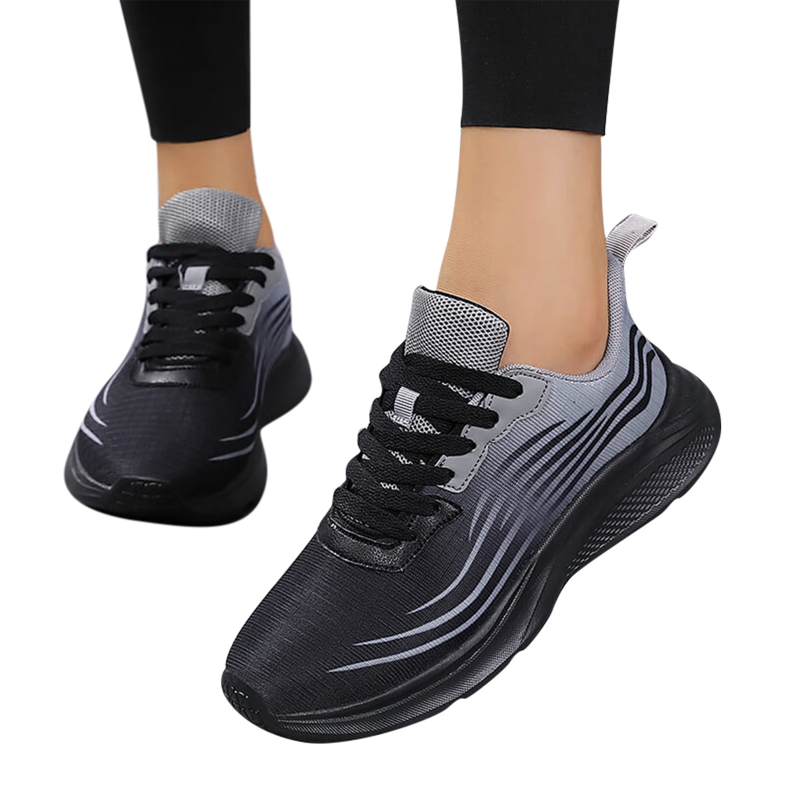Women's Leisure Breathable Mesh Outdoor Fitness Running Sport Sneakers Shoes Hyper Soft Sneakers for Women Womens Club C Sneaker Roller Skate for Women Shoes Sneakers Casual - Walmart.com