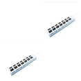 thumbnail image 1 of Concentrador USB Injueey Adaptador de expansión Funcional 7 puertos Lector de tarjetas Versión 2.0 Computadora portátil Multifuncional Negro, 1 of 6