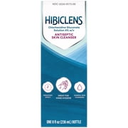 Hibiclens Antimicrobial Liquid Antiseptic Soap and Skin Cleanser, 8oz - Pack of 2