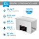 thumbnail image 3 of Baño ultrasónico digital de 2 l, 3 l, 4 l, 6 l, 10 l, 15 l, 22 l, 30 l, calentador de 600 W, temporizador, cesta de limpieza, limpiador ultrasónico, herramienta de limpieza, 3 of 5