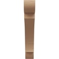 thumbnail image 2 of Ekena Millwork 3"W x 18"D x 18"H Olympic Rough Cedar Woodgrain TimberThane Knee Brace, Primed, 2 of 6