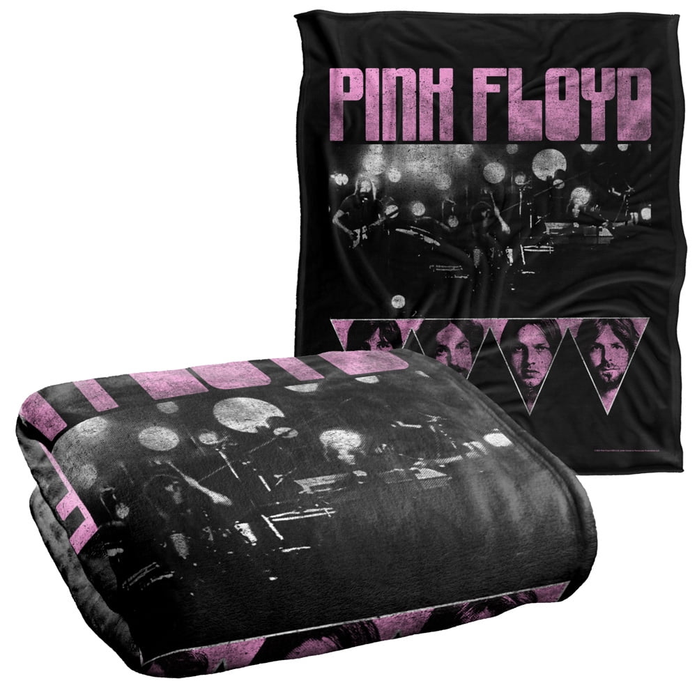 Pink Floyd Blanket, 50"x60", Pink Heads, Silky Touch Super Soft Throw