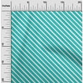 thumbnail image 1 of oneOone Silk Tabby Turquoise Blue Fabric Dots Sewing Material Print Fabric By The Yard 42 Inch Wide, 1 of 4