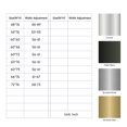 thumbnail image 3 of Cozy 54"x 60" Frameless Single Slide Shower Door 3/8"Tempered Square, 3 of 10
