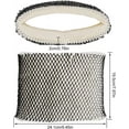 thumbnail image 3 of Wick Filters HWF65 Compatible with Holmes  Bionaire Humidifier HM1888  HM1889  HM2059  HM3000  HM3800  HM3850  HM4000 Filter C Replace HWF65CS, 3 of 14