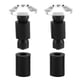 thumbnail image 1 of Tapones deslizantes plateados Sailing para manillar de motocicleta 22mm 7/8 pulgadas, 1 of 10