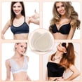 thumbnail image 6 of Nimiah Breathable Bra Inserts Removable Bra Cups Inserts Push up Bra Inserts for Sports Bras Bikini Tops, 2 Pairs, 6 of 7