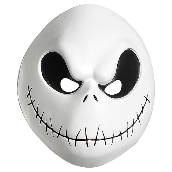 Disguise Men's The Nightmare Before Christmas Jack Skellington Mask, One Size