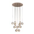 thumbnail image 1 of PLC 92935PC Nuetron Poli Chrome Multi pendant 15 Plafonnier, 1 of 1