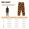 thumbnail image 4 of Picia Cartoon Pizza Womens Soft Woven Cotton Elastic Waistband Sleep Pajama Pant Lounge Sleep Pant With Pockets And Drawstring-Medium, 4 of 9