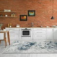 thumbnail image 4 of Luxe Weavers Modern Abstract High Low Texture, Blue 8x10 Area Rug Stain-Resistant Carpet, 4 of 10