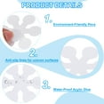 thumbnail image 3 of Uxcell Bathtub Non Slip Stickers Safety Shower Floor Anti Slip Stickers with Adhesive Decals Scraper for Bath Tub Shower White, 3 of 7
