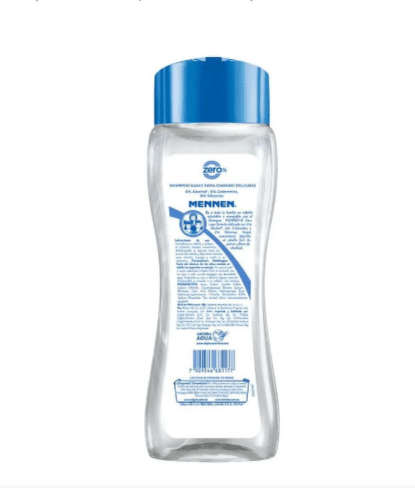 Mennen Baby Magic Shampoo ZERO 400 mL bottle 13.52 oz Gentle Tear Free Shampoo for All Hair Types