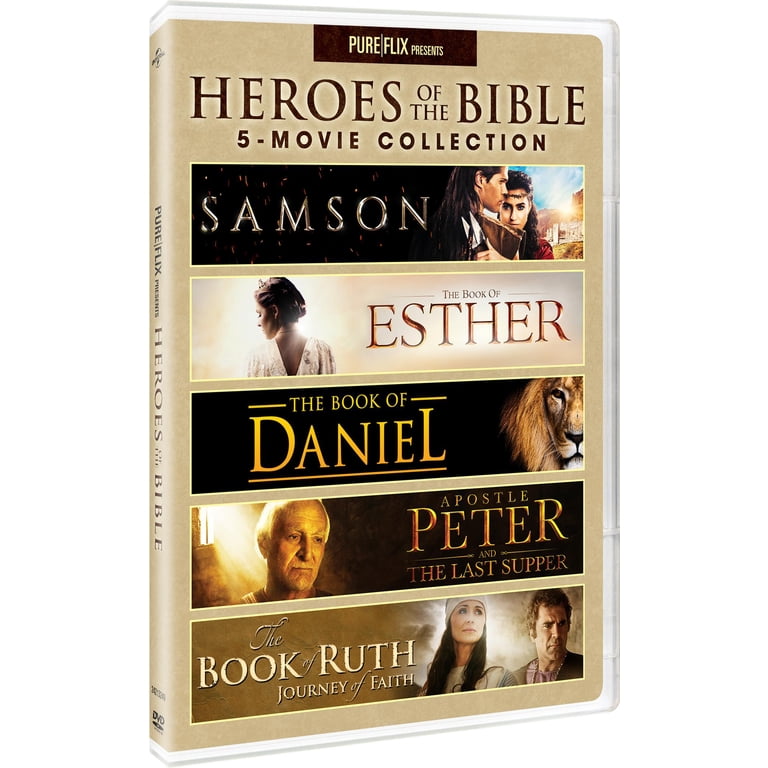 Heroes of the Bible: 5-Movie Collection DVD, 191329148716, Rated