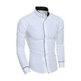 thumbnail image 1 of Camisas de Hombre de Manga Larga, Regalo Del Día , Camisas Formales, Ropa de Calle, Camisas Casuales para Citas, Ocio Diario, Senderismo, Ves M, 1 of 8
