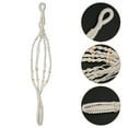 thumbnail image 4 of Support de Pot de Fleurs en Filet Macramé Beige, 4 of 6