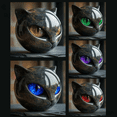 thumbnail image 6 of Luxury Black Cat Stone Sculpture – Elegant Home Décor & Gift-Ready Art Piece, Black Obsidian Cat Decor Statue Figurine, Hand Carved Crystals Healing Stones, Gifts for Cats Lovers, 6 of 6