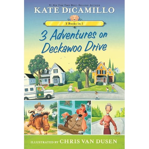 Pre-Owned 3 Adventures on Deckawoo Drive: 3 Books in 1 (an Early Chapter Book Collection) (Paperback) 1536208647 9781536208641