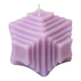 thumbnail image 2 of perfumado de coración para hogar Fondo accesorios decoración de exhibición geométrica ornamento - Púrpura perfecl vela de aromaterapia, 2 of 8