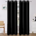 thumbnail image 1 of Cortinas Blackout Joydeco 240x240 cm Juego de 2 Paneles Burdeos, 1 of 9