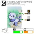 thumbnail image 4 of Allytech Case for Kindle Fire 7 inch 2022(12th Generation), Auto Sleep Wake Adjustable Stand Card Slots Wallet Cover with Stylus Pen Holder for Amazon Fire 7 2022, Eating Panda, 4 of 7