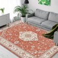 thumbnail image 2 of 3'x5' outdoor carpet carpet in living room animal print area rug boho area rug moroccan area rug, 2 of 10