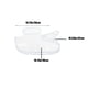 thumbnail image 3 of Impermeable para perros medianos y grandes | Chaqueta impermeable de PVC transparente para cuatro patas, con cintura ajustable y tiras reflectantes | Transpirable, fácil de limpiar y segura para, 3 of 5