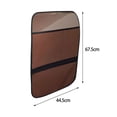 thumbnail image 3 of Back Seat Protector for Protection of Your Car from Stain Mud Scratches Brown Full, 3 of 8