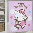 thumbnail image 2 of Happy Valentine's Day Hello Kitty Shower Curtain,Shower Curtain Liner,Shower Curtain Fall Waterproof in Bath 72x72 inches,Long Shower Curtains Set with Curtain Hooks, 2 of 4